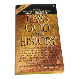 Jews, God and History by Max I. Dimont Paperback